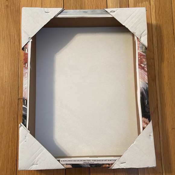 Cat Portrait Painting Print on Canvas - Picture 3 of 7